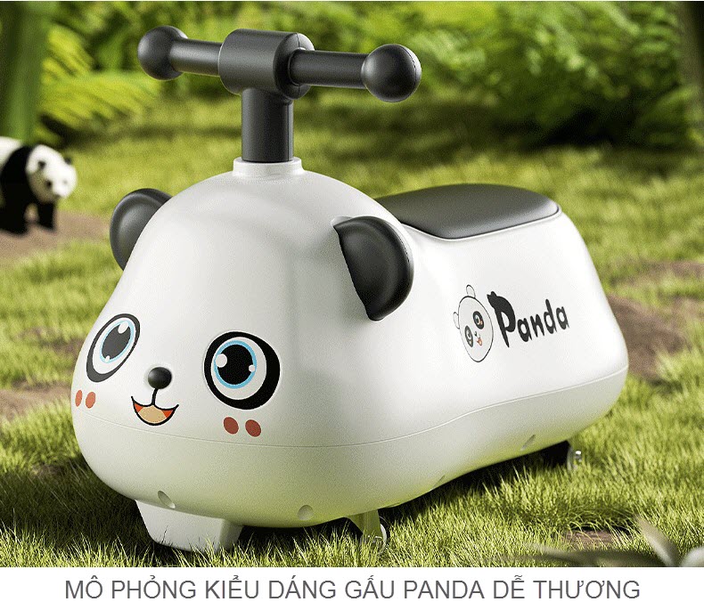 Xe chòi chân gấu trúc Panda cho bé 1-3 tuổi