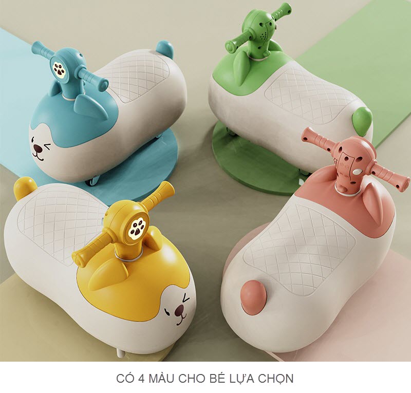 Xe chòi chân mèo ú cho bé 1-3 tuổi