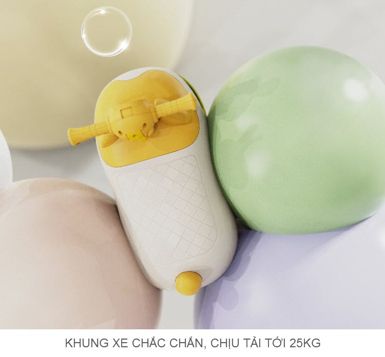 Xe chòi chân mèo ú cho bé 1-3 tuổi
