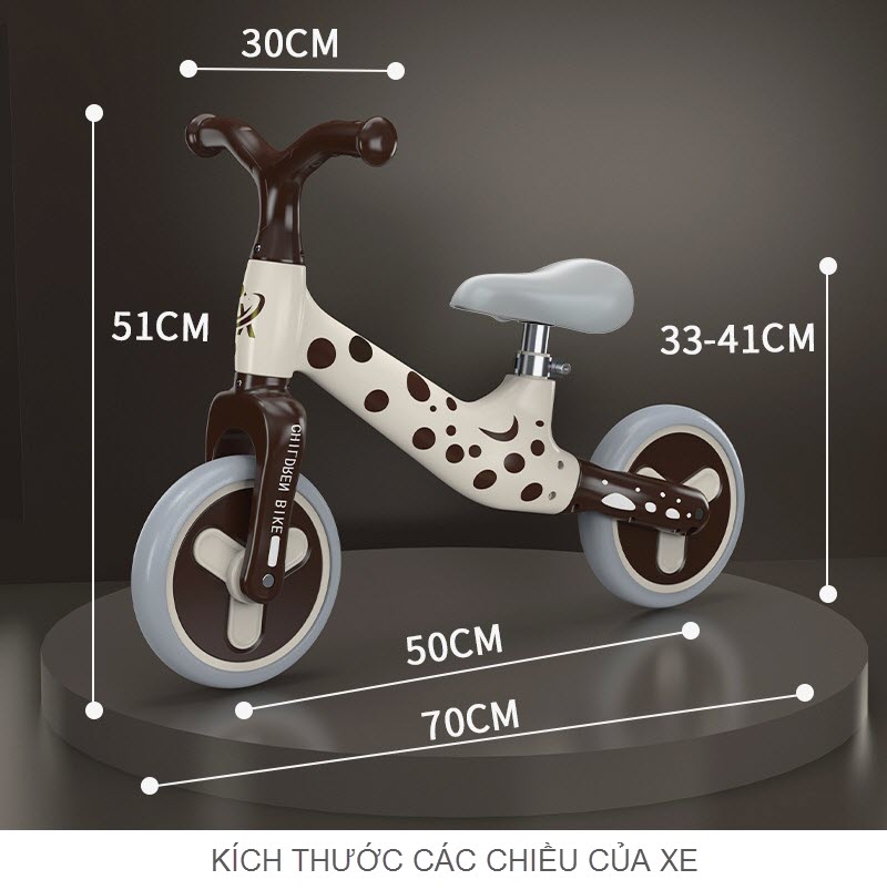 Xe chòi chân thăng bằng cỡ nhỏ 718 cho bé 1-3 tuổi