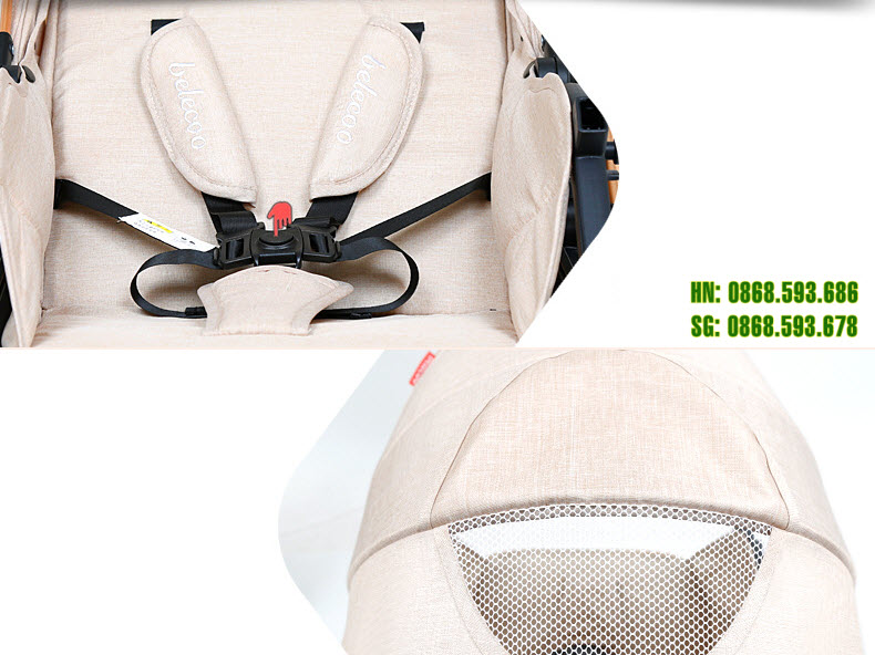 Xe đẩy mùa hè cho bé