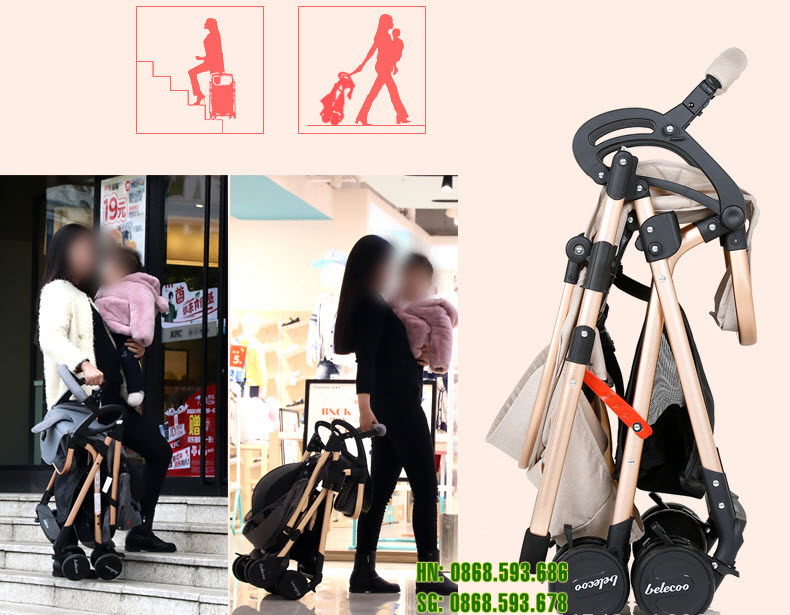 Mua xe đẩy cho bé bé