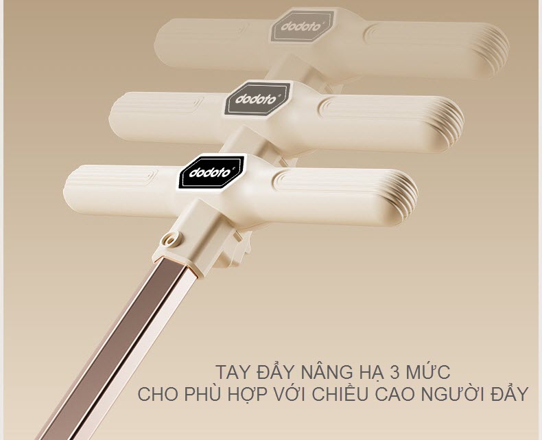 Xe đẩy Q10 cao cấp, vừa nằm vừa ngồi cho bé sơ sinh - 6 tuổi