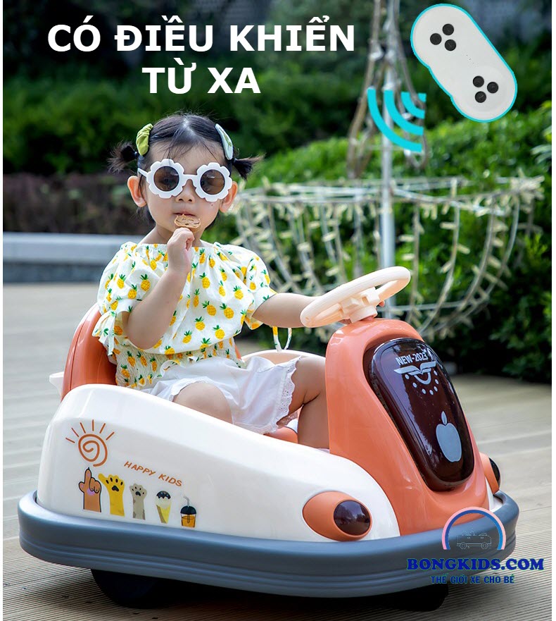 Xe điện đụng xoay 360 cho bé 1-6 tuổi