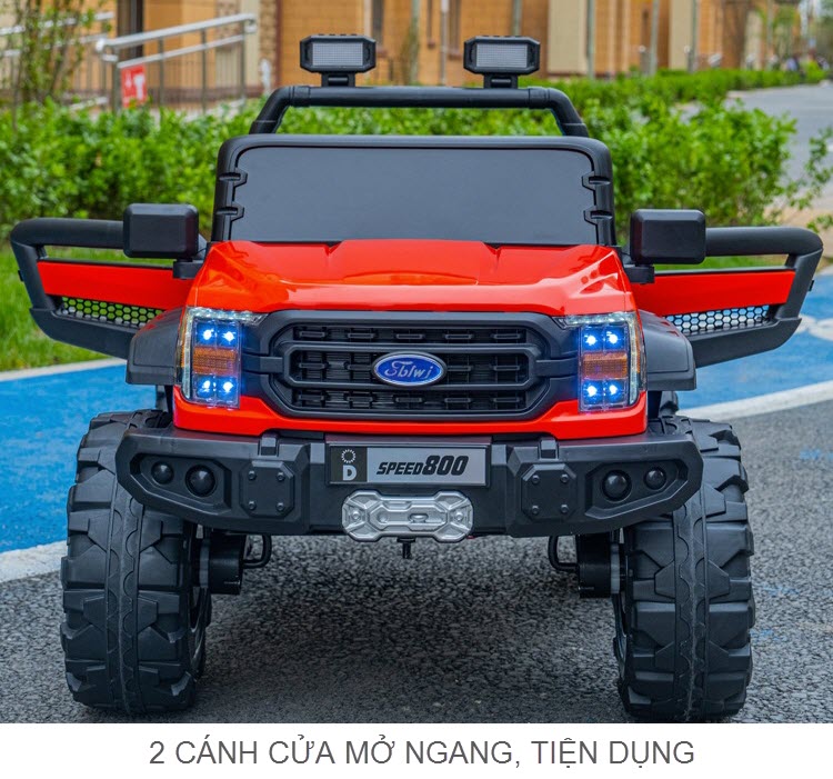 Xe ô tô điện trẻ em địa hình 2 chỗ nhỏ 2ZF
