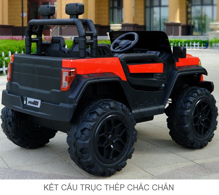 Xe ô tô điện trẻ em địa hình 2 chỗ nhỏ 2ZF