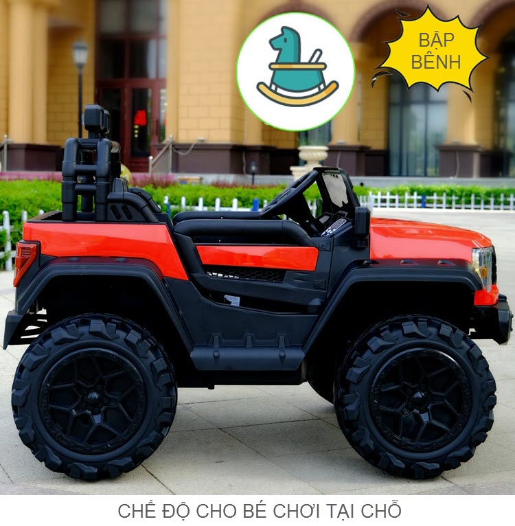 Xe ô tô điện trẻ em địa hình 2 chỗ nhỏ 2ZF