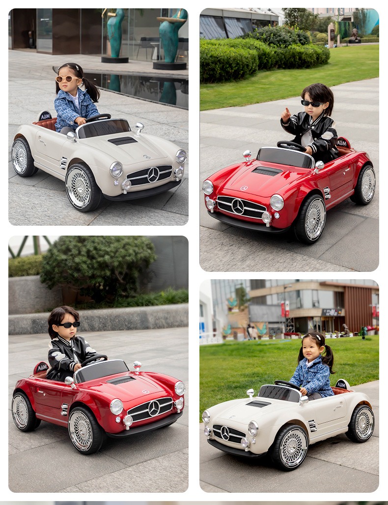 Xe ô tô điện trẻ em Mercedes ABM1688 sang trọng cổ điển