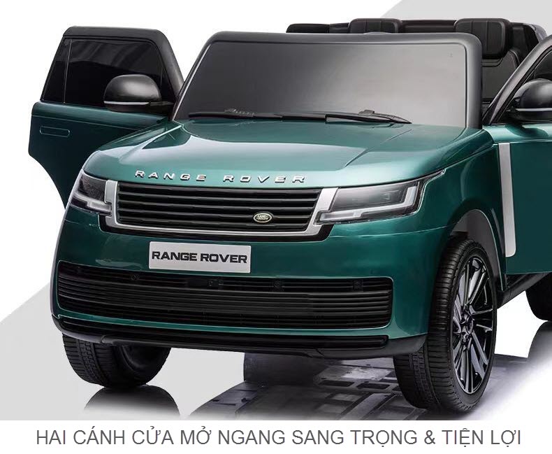 Xe ô tô điện trẻ em 2 chỗ ngồi cao cấp bản quyền Range Rover DKRR998