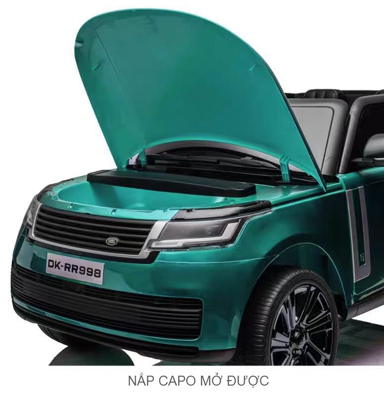Xe ô tô điện trẻ em 2 chỗ ngồi cao cấp bản quyền Range Rover DKRR998