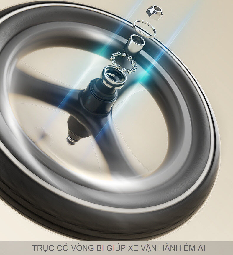 Xe thăng bằng Sport cỡ lớn cho bé 3-7 tuổi