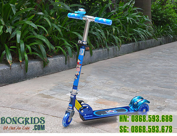 Xe trượt Scooter 2009S màu xanh Xe trượt Scooter 2009S màu xanh