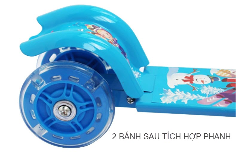 Xe trượt scooter cỡ nhỏ cho bé 2-4 tuổi