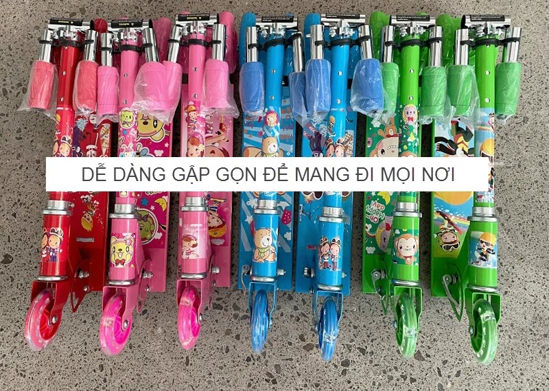 Xe trượt scooter cỡ nhỏ cho bé 2-4 tuổi